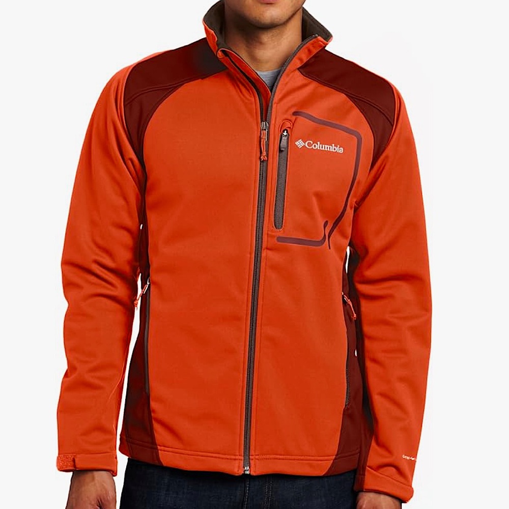 Columbia men’s key three softshell jacket
